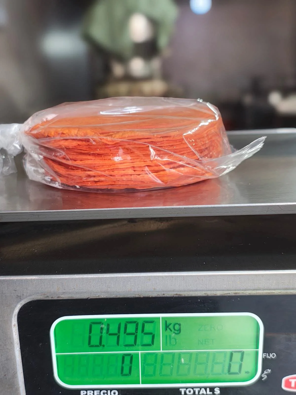 Tortillas rojas Doña Gloria